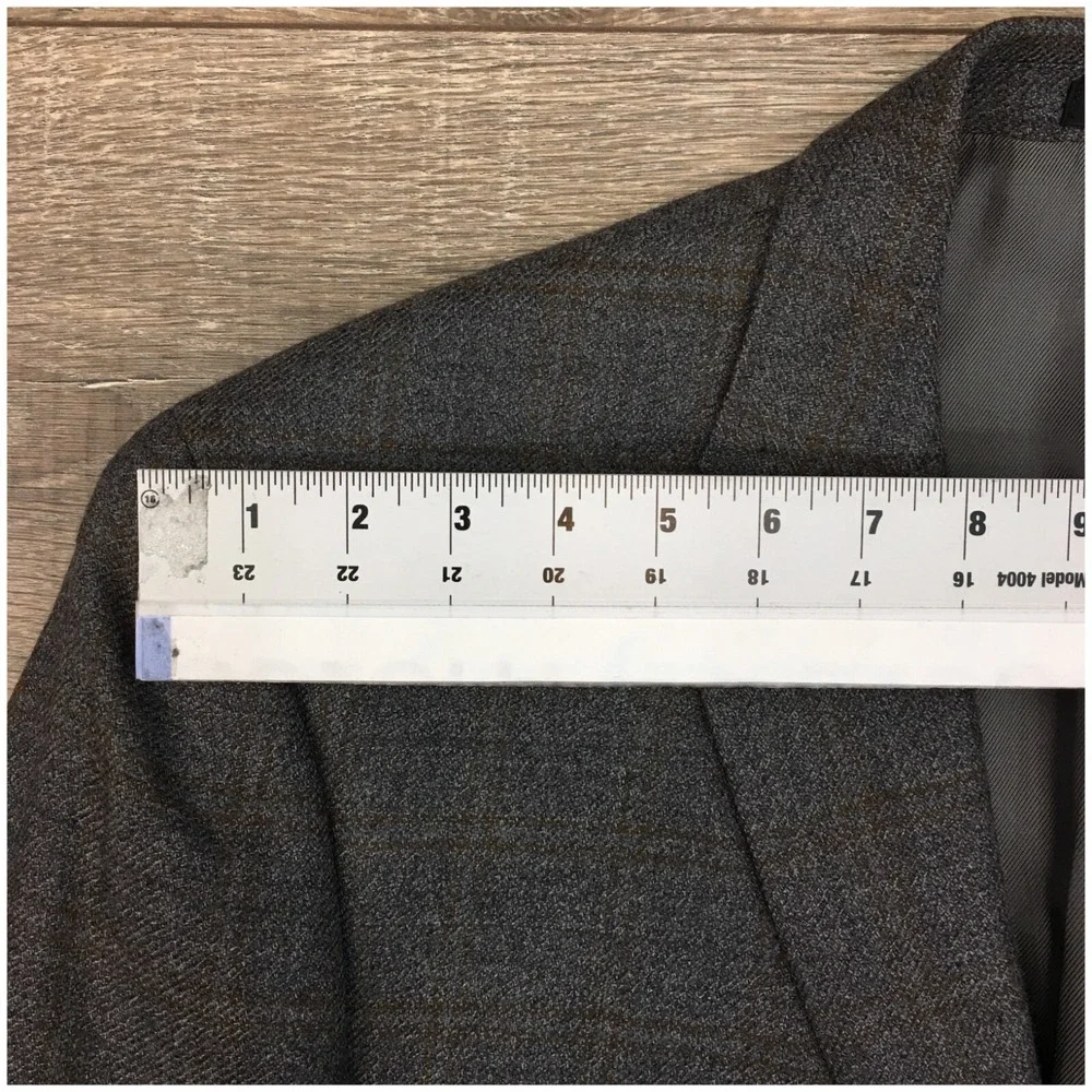 MICHAEL KORS Mens Blazer Sport Coat‎ Casual Jacket Size 44R Gray Wool Suit